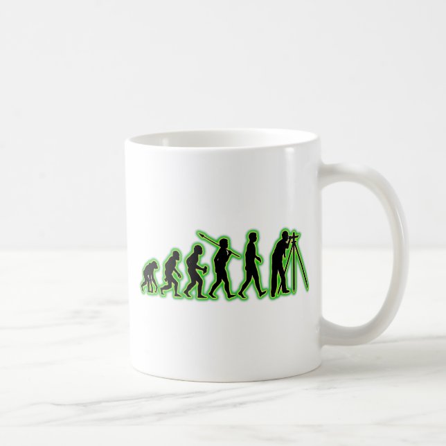 Land-Feldmesser Kaffeetasse (Rechts)