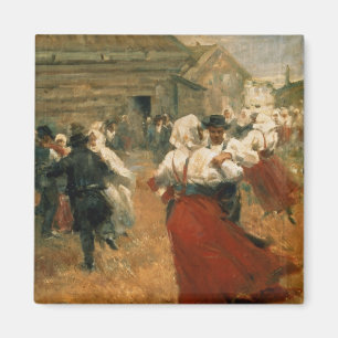 Land-Festival, 1890s Magnet