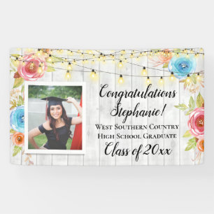 Land-Foto-personalisiertes Banner