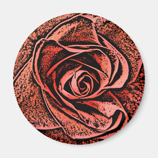 LAND GARDEN BLUME MAGNET (Vorne)