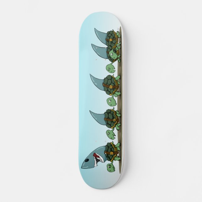 Land-Haifische Skateboard (Vorderseite)