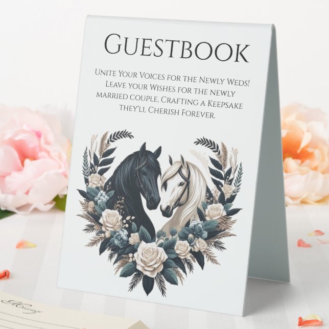 Land Hochzeiten in der Liebe Tischaufsteller (In Situ (Hochzeit))
