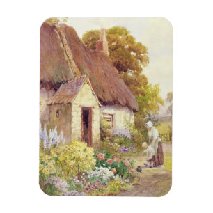 Land-Hütte Magnet