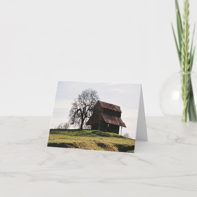 Land im Herbst...... Karte (Vorderseite)