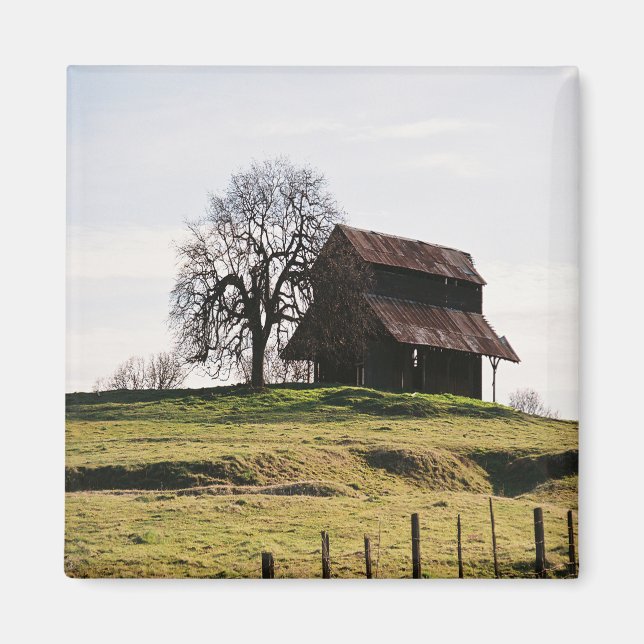 Land im Herbst...... Magnet (Vorne)