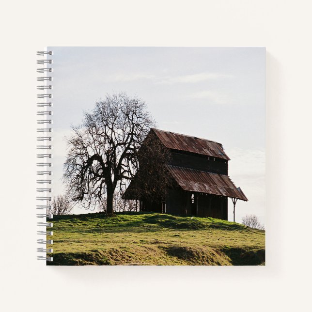 Land im Herbst...... Notizbuch (Vorderseite)