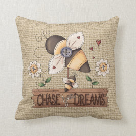 Land Inspiration Bienen Imitate Einfaltspinsel Kissen