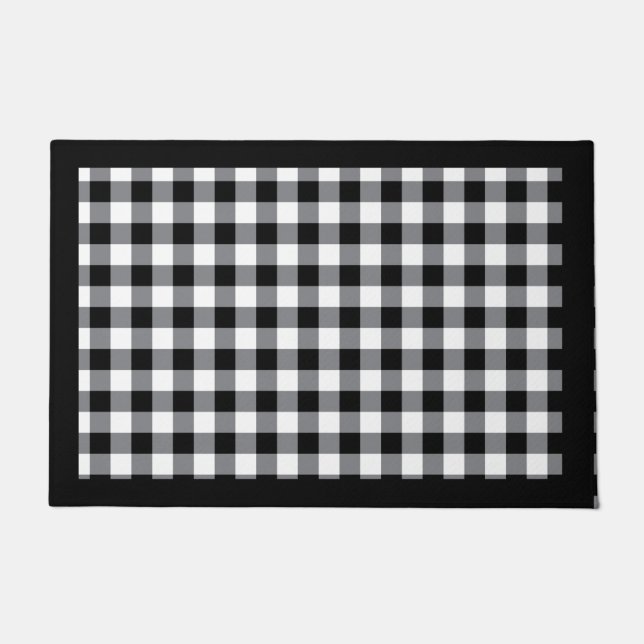 Land Kariert Doormat Fußmatte (Vorderseite)