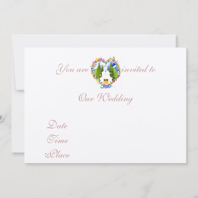 Land-Kirche Einladung (Vorderseite)