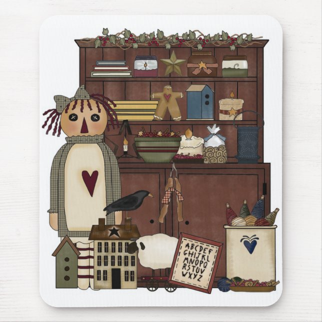 Land-Kunst-Mausunterlage Mousepad (Vorne)