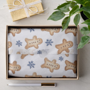 Land Lebkuchen-Schneekristalle Weihnachten Seidenpapier