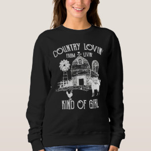 Land Lovin's Farm Livin's Farm Stall Farm Life Sweatshirt