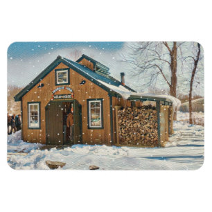 Land Maple Sugar House Magnet