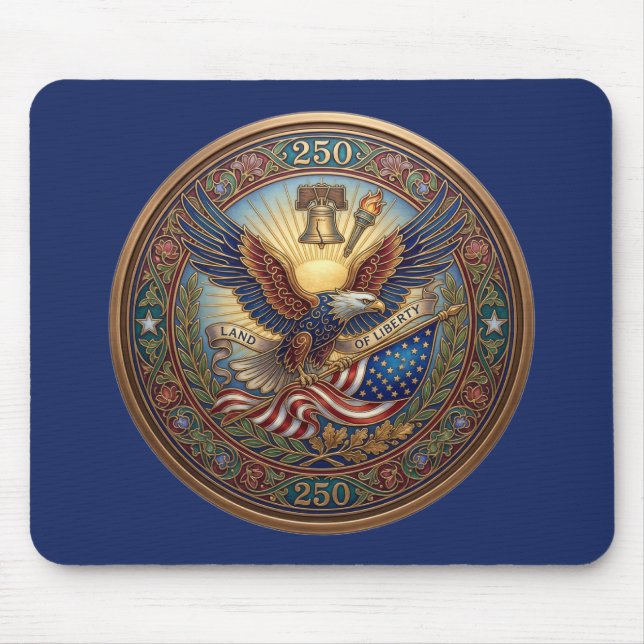 "Land of Liberty Eagle 250" Mauspad (Vorne)