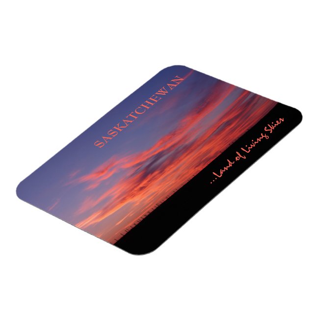 Land of Living Skies Foto Magnet (Linke Seite)