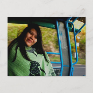 LAND of SMILES Carte postale