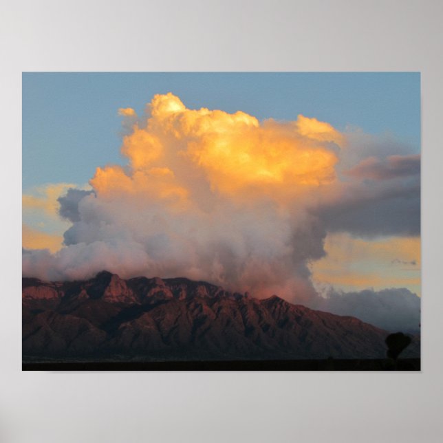 Land of the Big Sky Santa Fe NM Poster (Vorne)