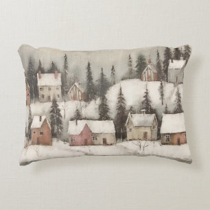 Land/Primitive Häuser ACCENT PILLOW Dekokissen