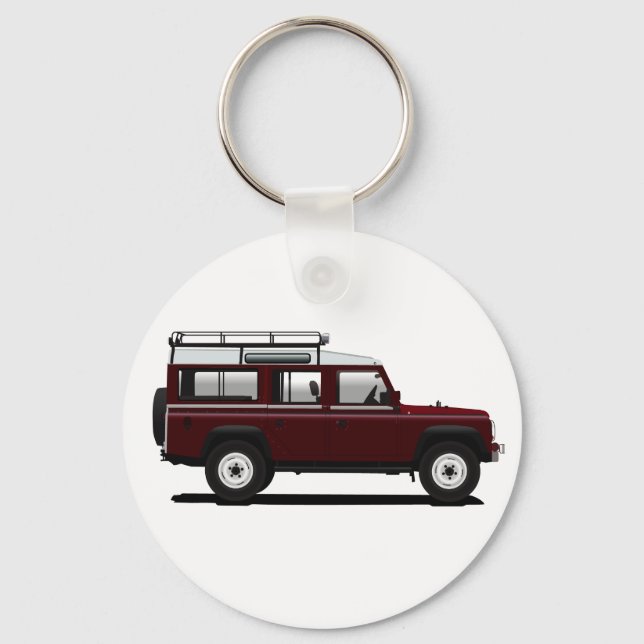 Land Rover 110 Schlüsselanhänger (Vorderseite)