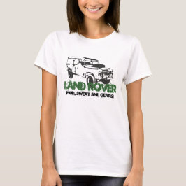 Land Rover Landy Car Klassischer Vintager Wanderwe T-Shirt