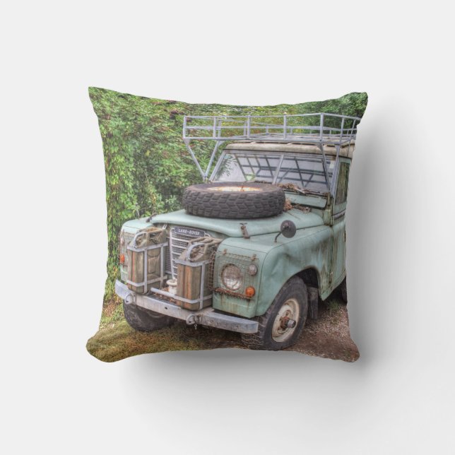Land Rover Reihe III 109 Kissen (Vorderseite)