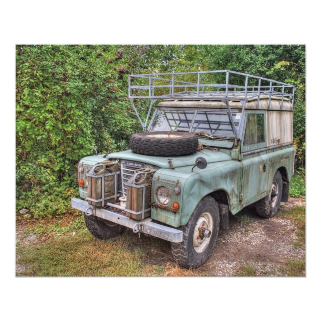Land Rover Reihe III 109 Poster (Vorderseite)