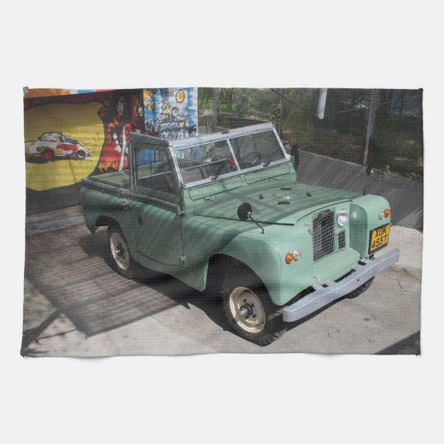 Land Rover Serie II SWB Küchentuch (Horizontal)