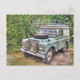 Land Rover Series III 109 Postkarte