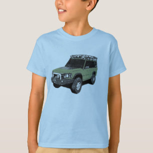 Land Rover Truck Art T - Shirt