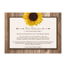 Land Rustikale Sonnenblumen & Braun-Holz Hochzeit
