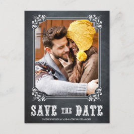LAND RUSTIKKARTE SAVE THE DATE POSTCARD ANKÜNDIGUNGSPOSTKARTE