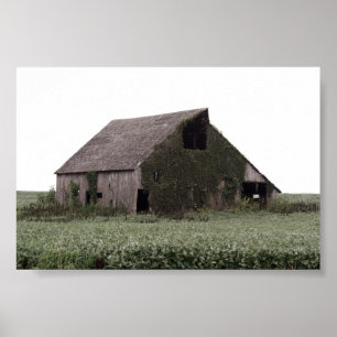 Land-Scheune Poster