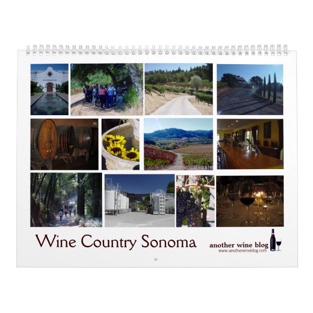 Land-Sonoma-Kalender des Wein-2009 (AWB) Kalender (Titelbild)