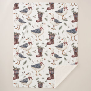 Land-Stiefel Gans Sherpadecke