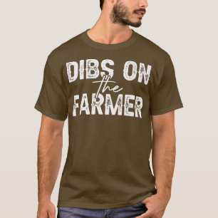 Land Süd Girl Dibs auf dem Bauer Cowg T-Shirt