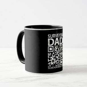 Land Surveyor Vater Scannen Sie die Bezahlung lust Tasse