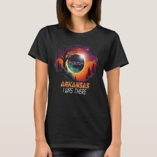 Land Total Solar Eclipse 2024 Arkansas T-Shirt
