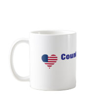 Land über Party. Immer. Klassische 11 oz Tasse