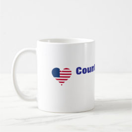 Land über Party. Immer. Klassische 11 oz Tasse