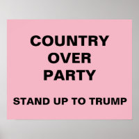 Land um Party steht Trump-Protest entgegen