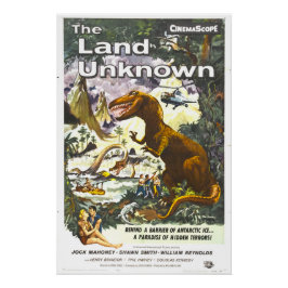 Land Unknown Dinosaur Movie Poster