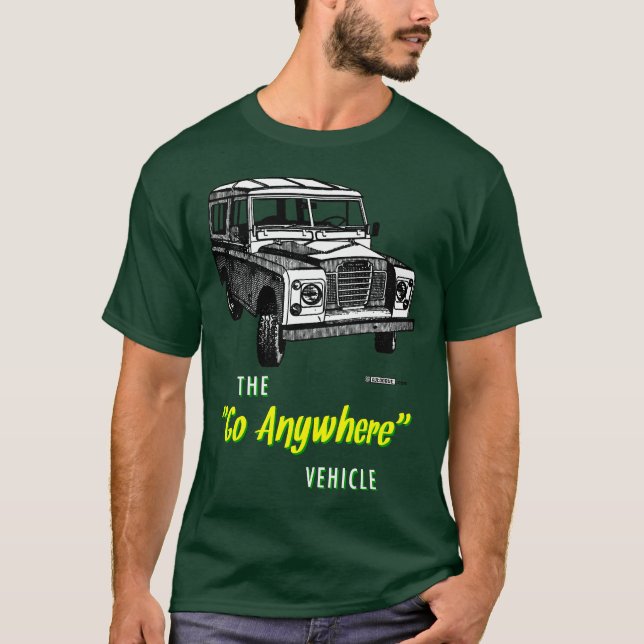 Land-Vagabunden gehen überall T-Shirt (Vorderseite)