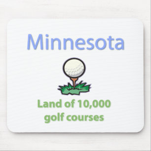 Land von 10.000 Golfplätzen Mousepad