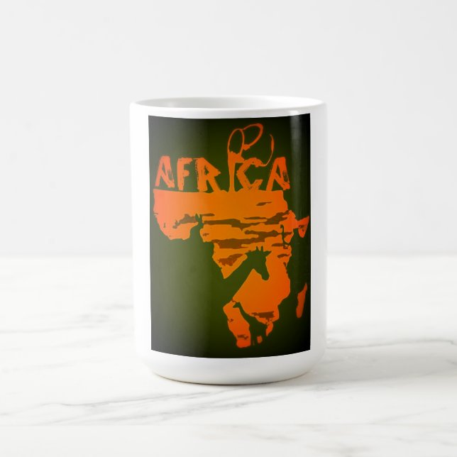 LAND VON AFRIKA KAFFEETASSE (Mittel)