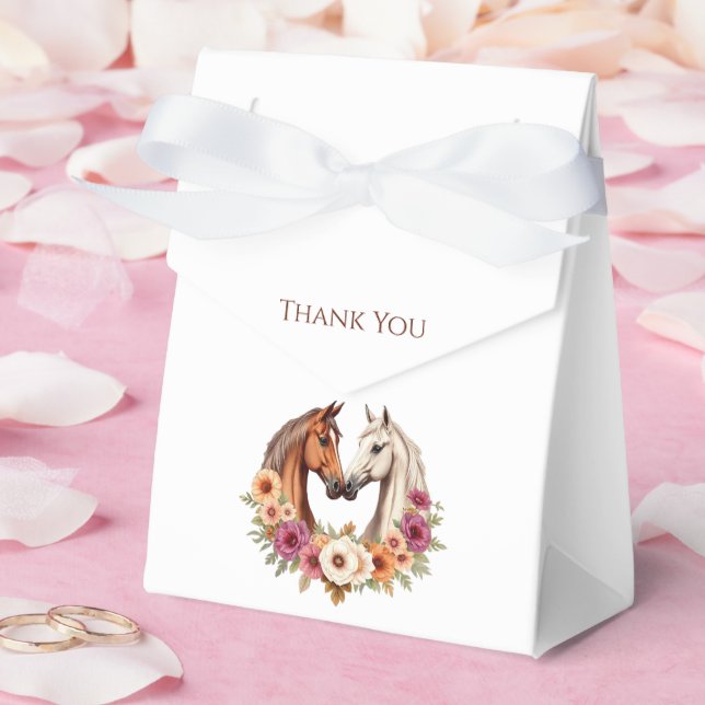 Land Western Pferde Geschenkschachtel (Hochzeit)