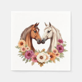 Land Western Pferde Serviette