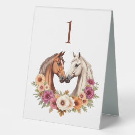 Land Western Pferde Tischaufsteller