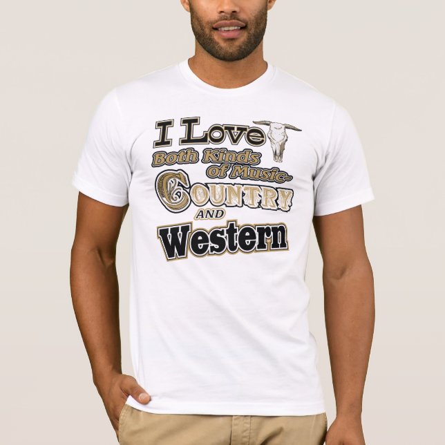 Land-Western T-Shirt (Vorderseite)