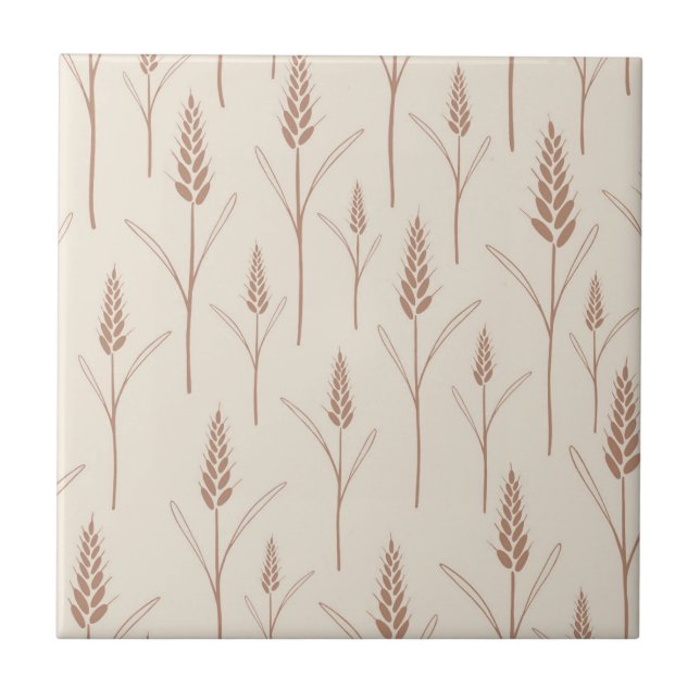 Land Western Weizenfelder M 1 Beige braun Fliese (Vorderseite)