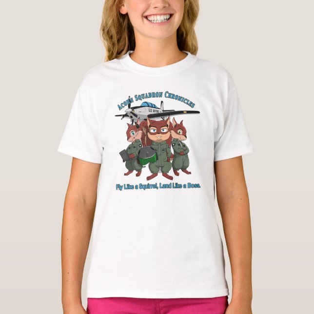 Land wie ein Boss - Girls-T - Shirt (Vorderseite)